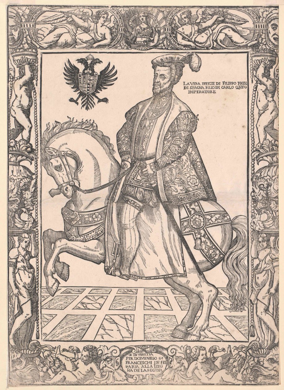Rey de España Felipe II de Artist Unknown