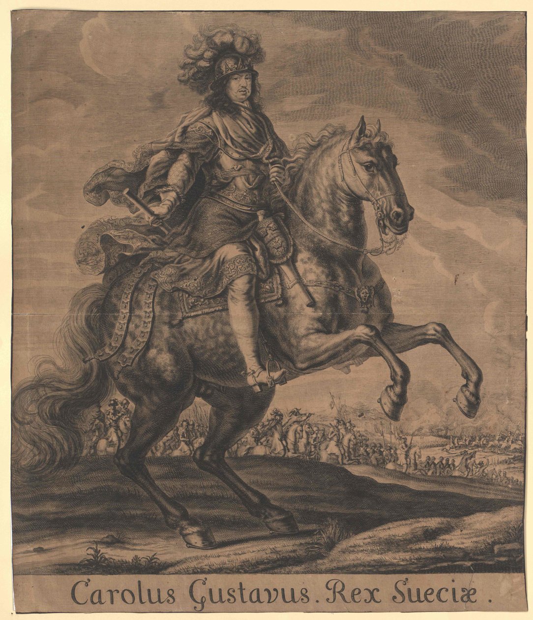 Rey de Suecia Carlos X. Gustavo de Artist Unknown
