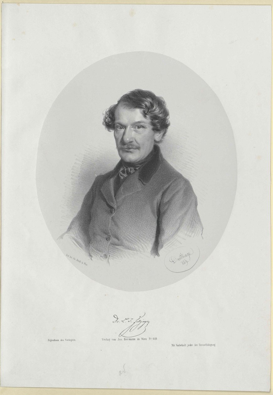 Leopold Joseph Fitzinger de Artist Unknown