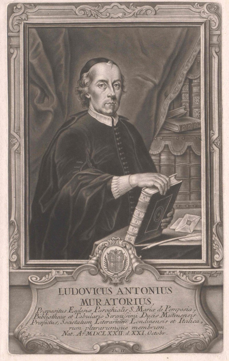 Lodovico Antonio Muratori de Artist Unknown