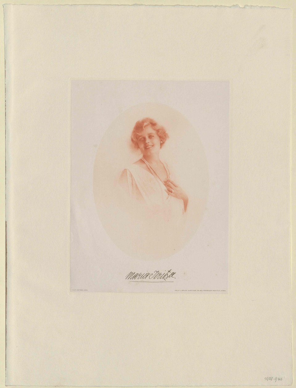 María Jeritza de Artist Unknown