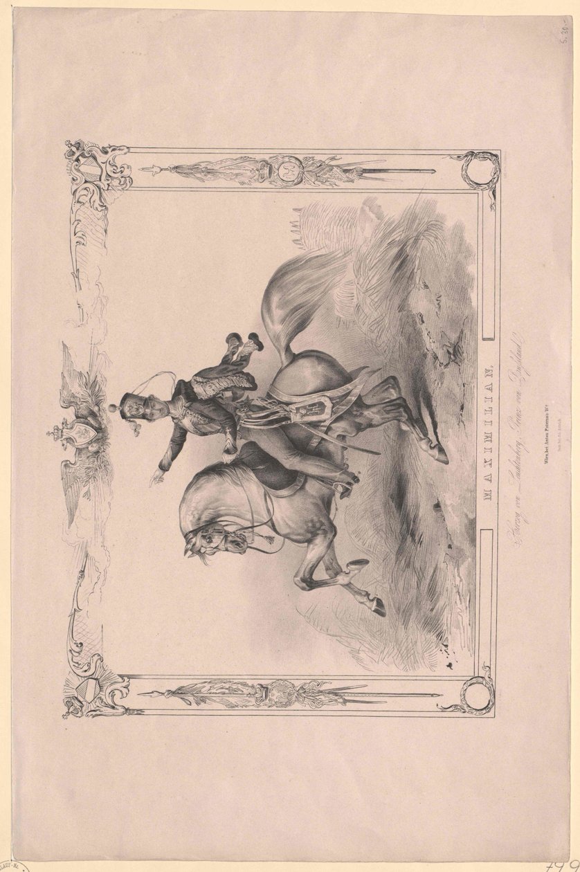 Maximiliano duque Leuchtenberg de Artist Unknown