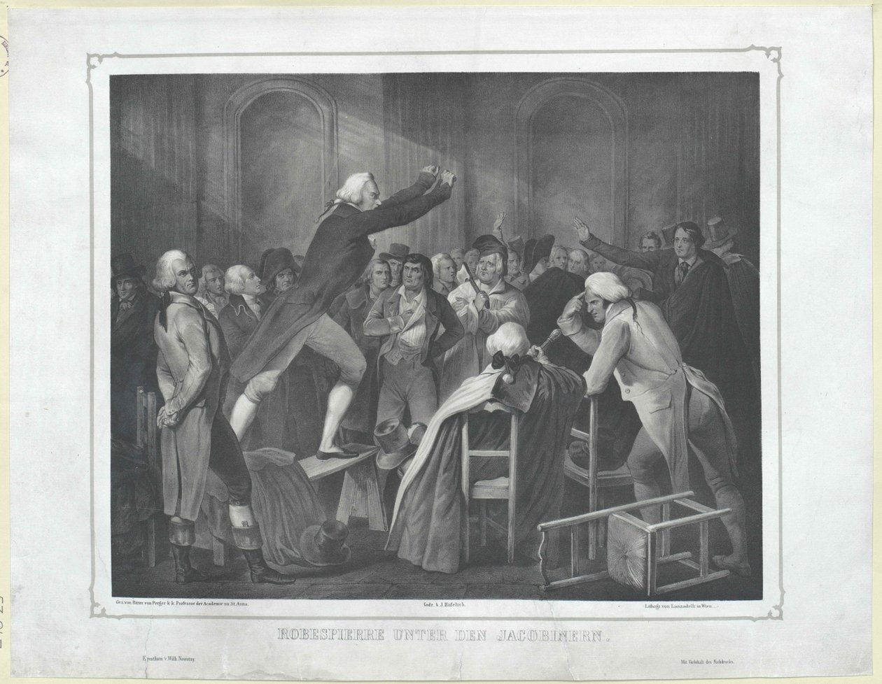 Maximilien de Robespierre de Artist Unknown