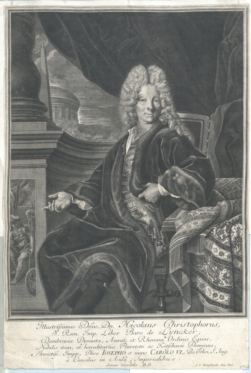 Nicolaus Christoph barón von Lyncker de Artist Unknown