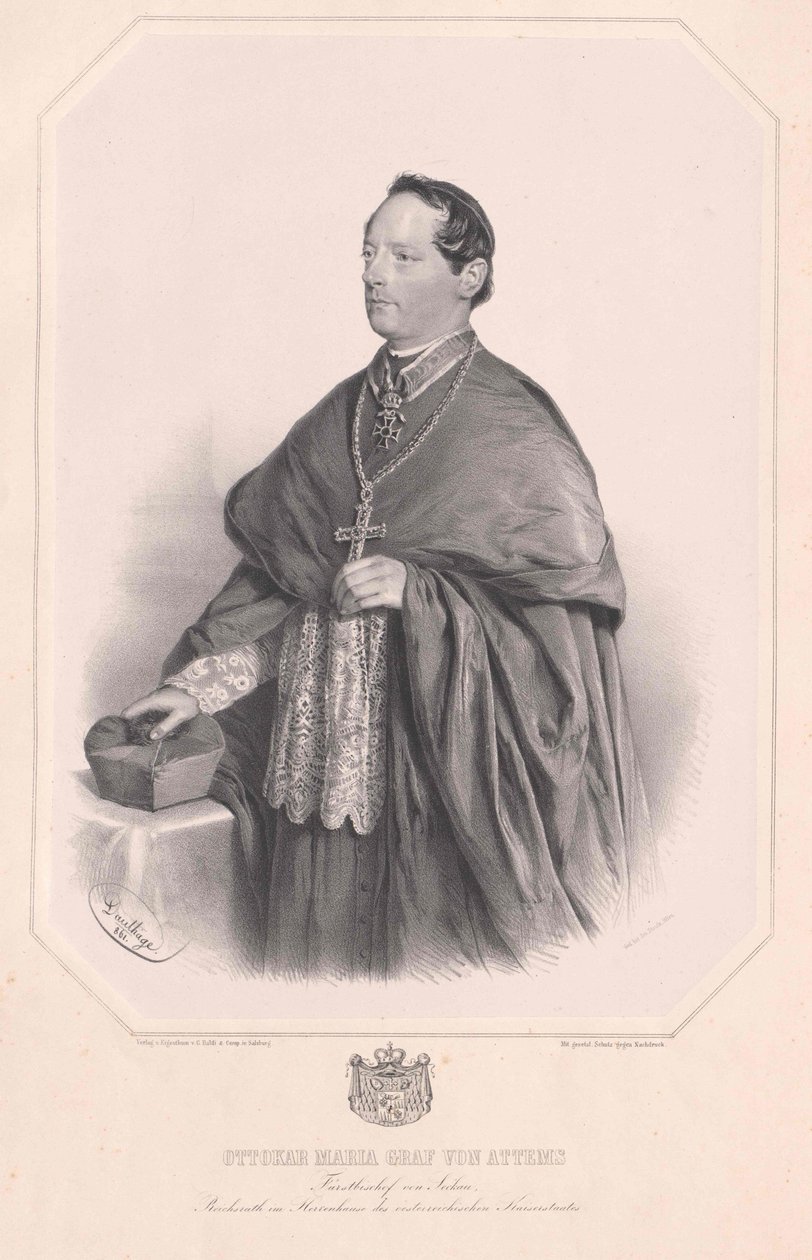 Sr. Ottokar Maria Attems de Artist Unknown
