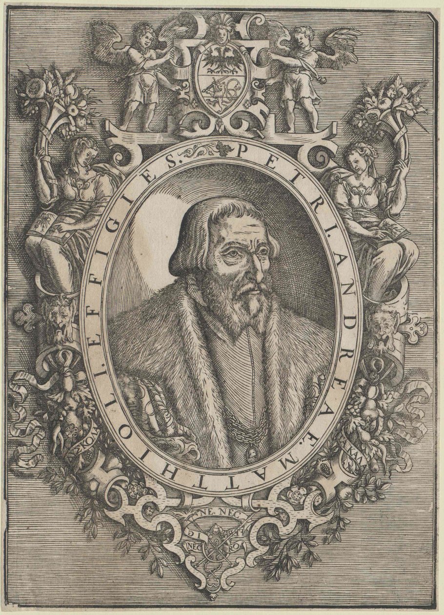 Pietro Andrea Mattioli (imprimir) de Artist Unknown