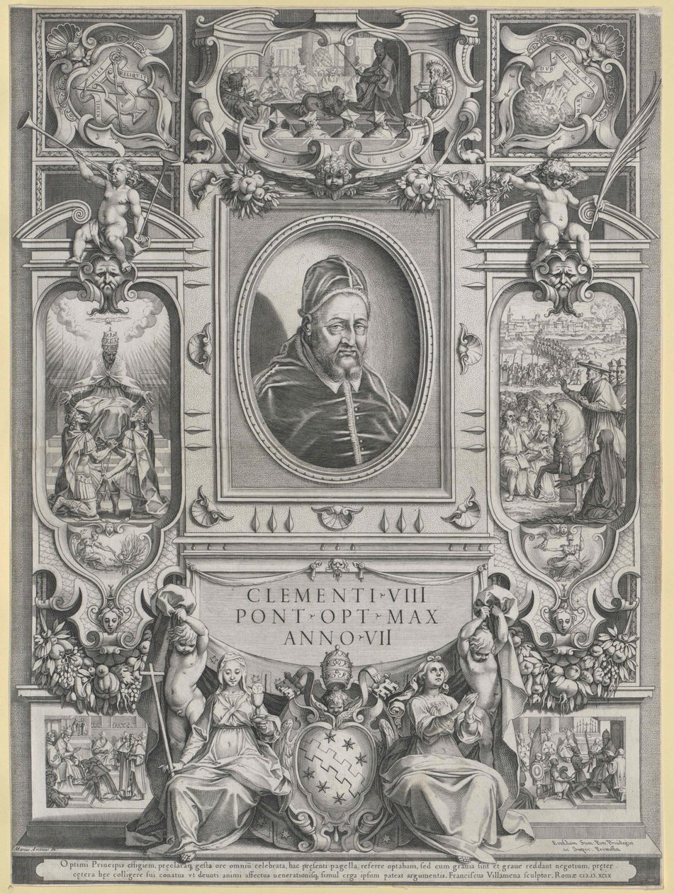 Papa Clemente VIII de Artist Unknown