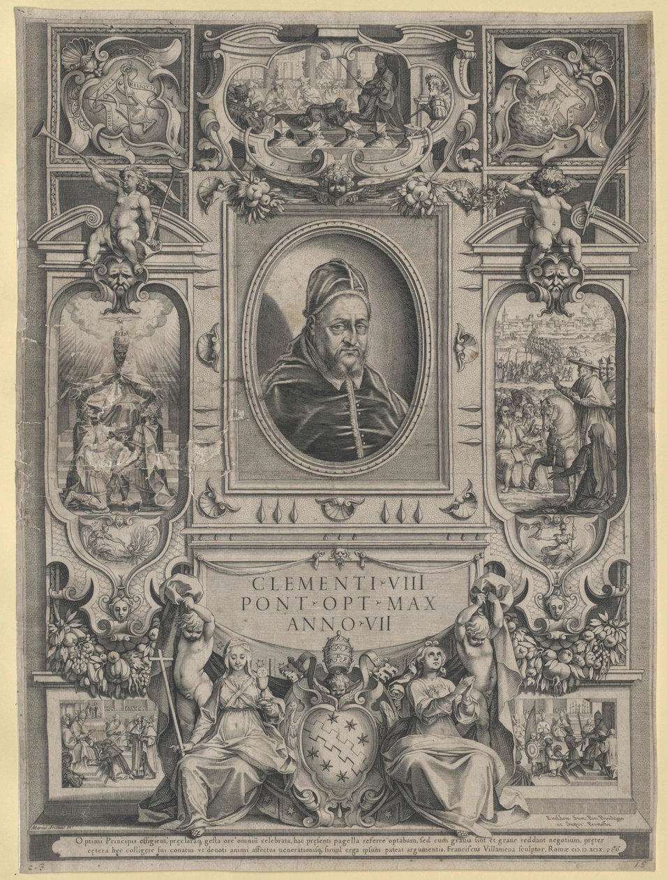 Papa Clemente VIII de Artist Unknown