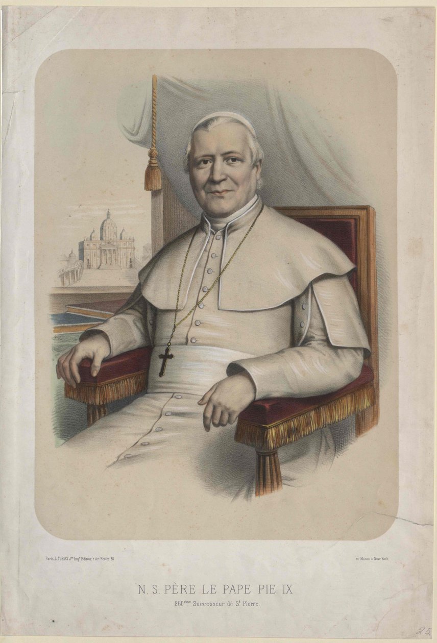 Papa Pío IX de Artist Unknown