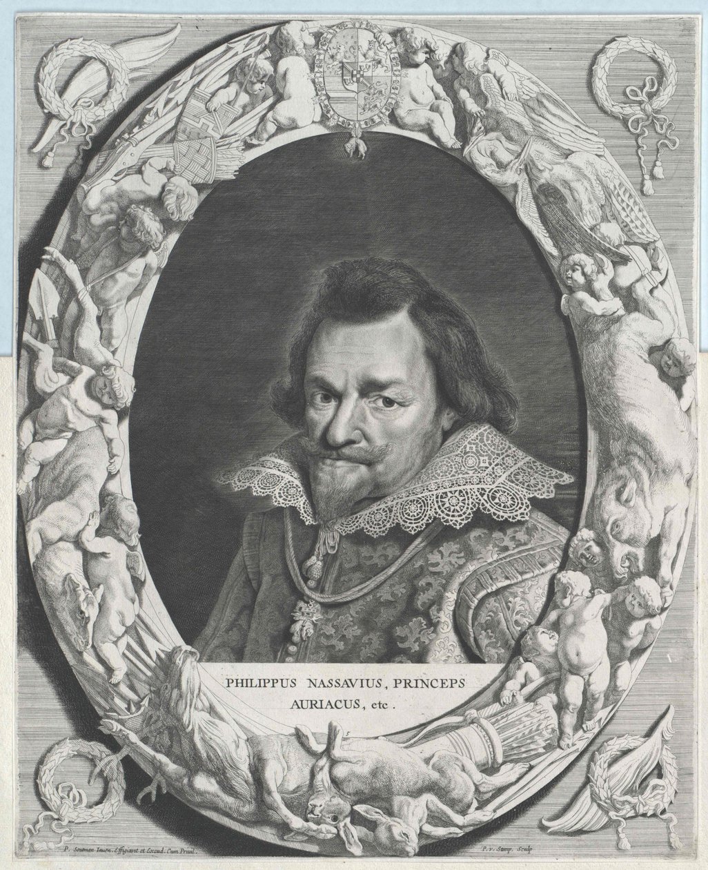 Príncipe de Orange Philipp Wilhelm (imprimir) de Artist Unknown