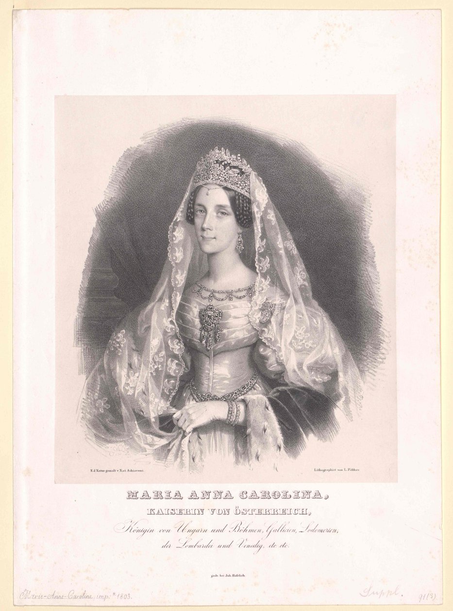 Princesa de Saboya-Cerdeña María Ana de Artist Unknown