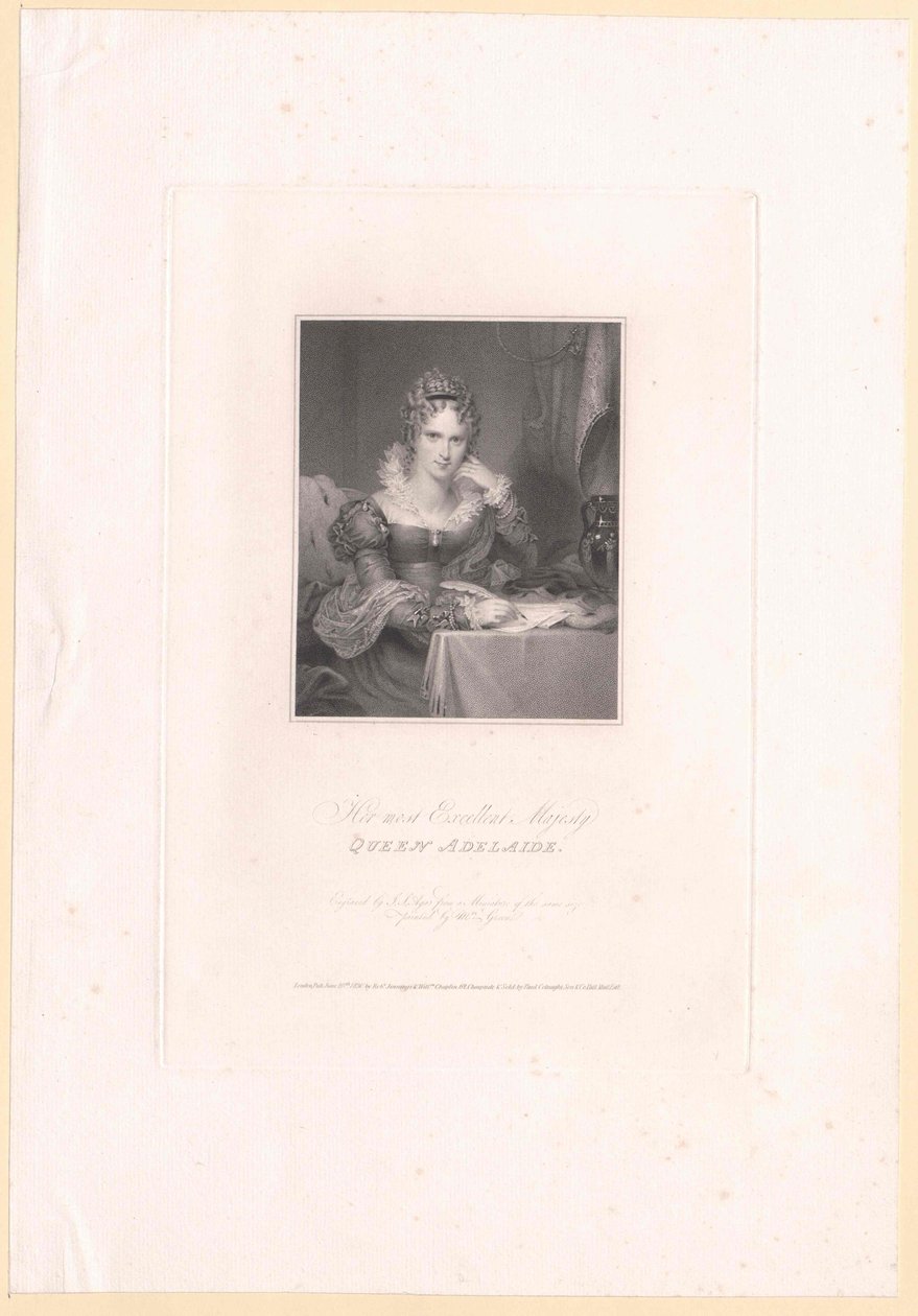 Princesa de Saxe-Meiningen Adelaida de Artist Unknown