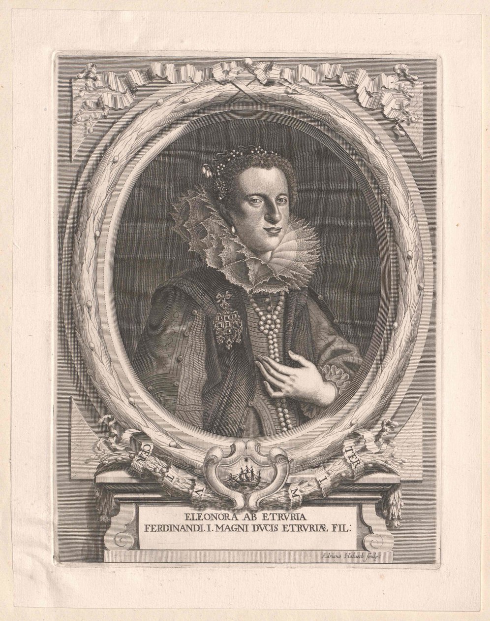 Princesa de Toscana Leonor de Médicis de Artist Unknown