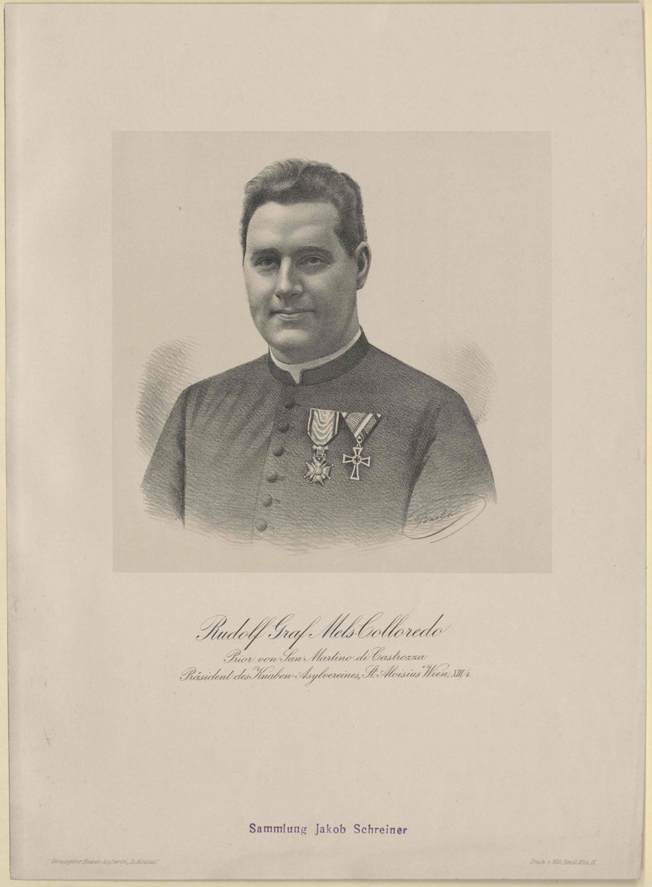 Rudolf count Mels-Colloredo (imprimir) de Artist Unknown