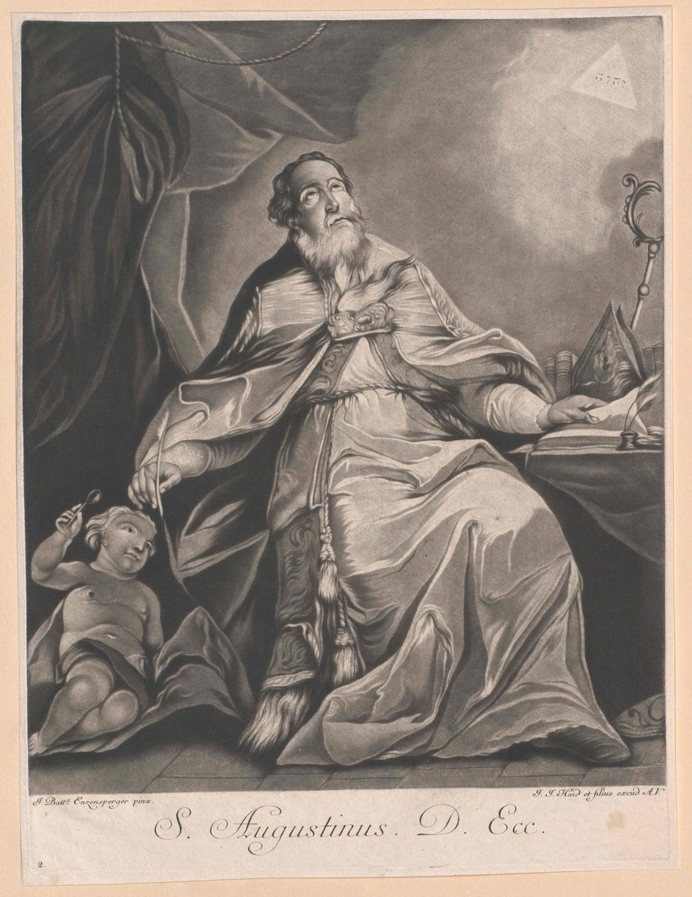 San Agustín de Hipona de Artist Unknown