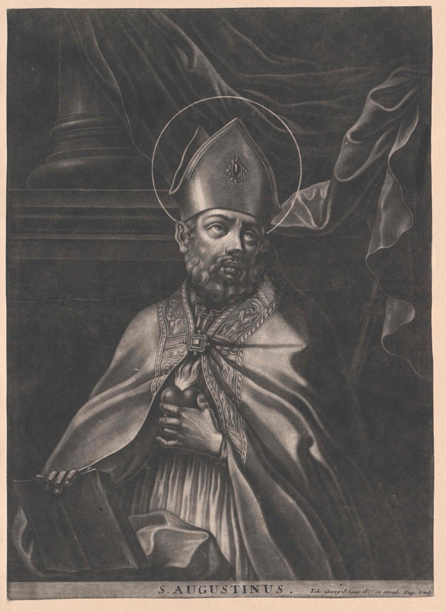 San Agustín de Hipona de Artist Unknown