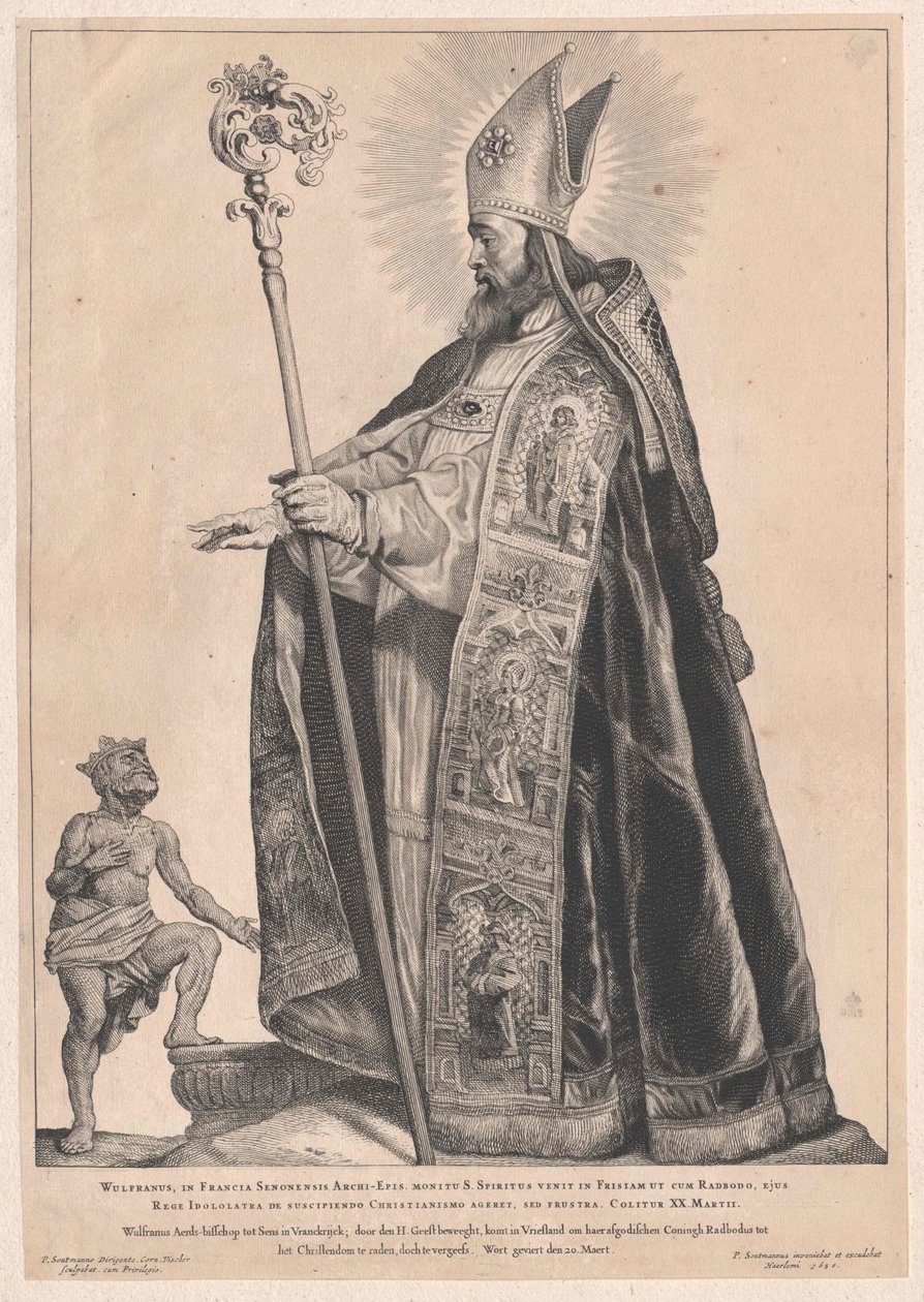 San Wulframio de la Tercera Edad de Artist Unknown