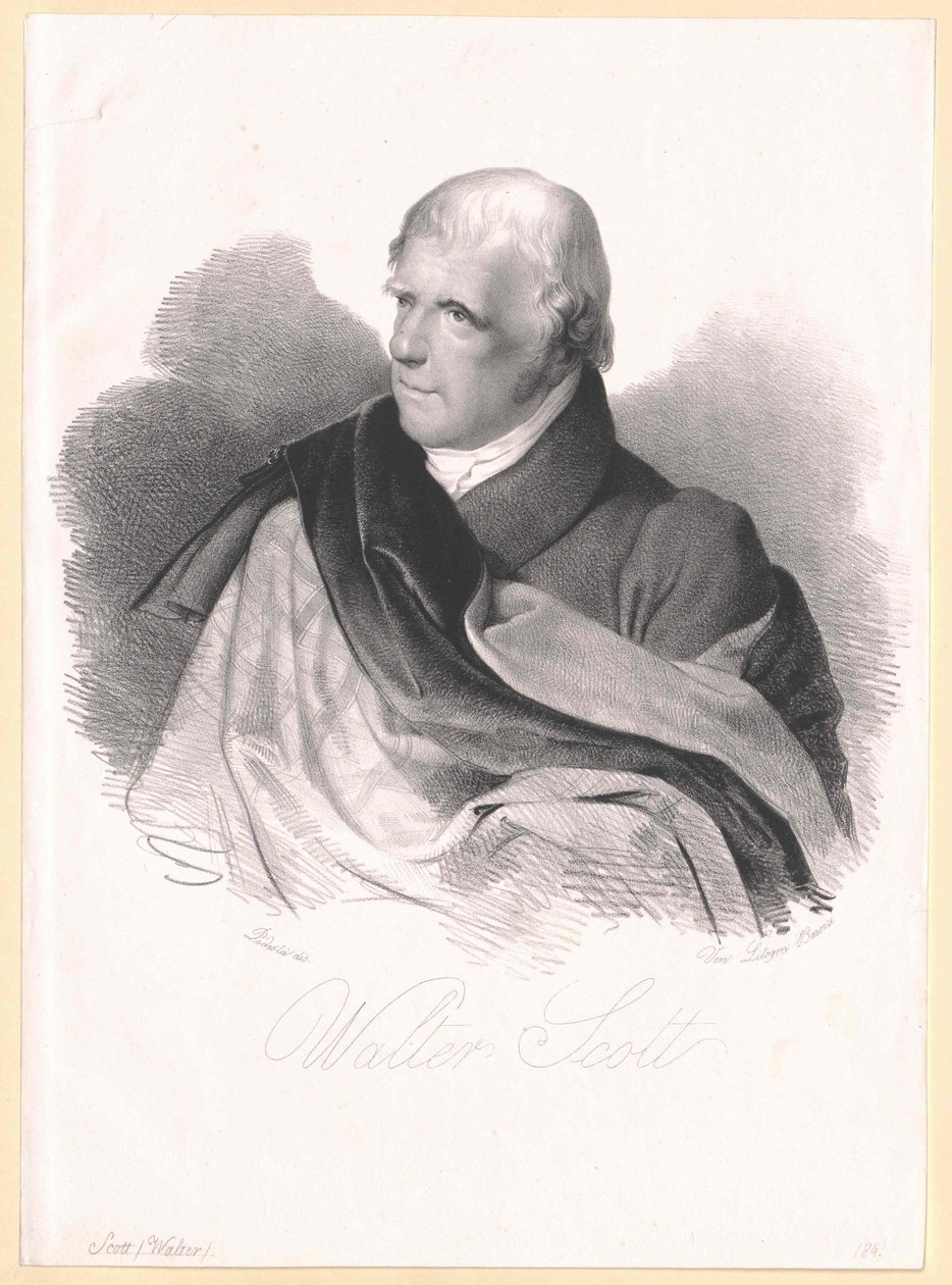 Sir Walter Scott de Artist Unknown
