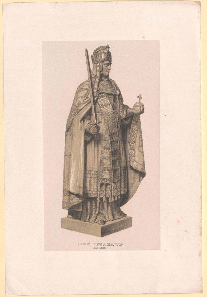 El emperador bávaro Luis IV de Artist Unknown