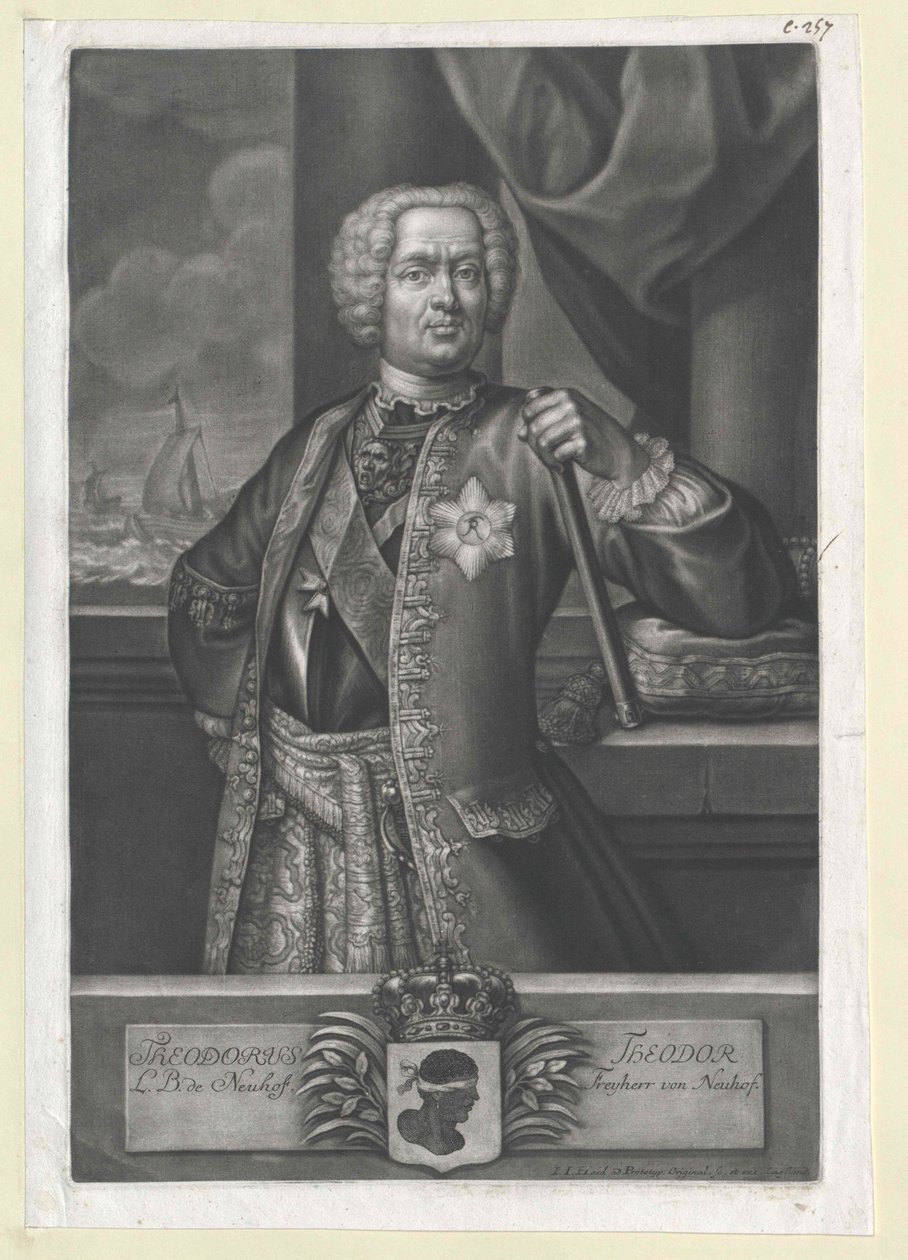 Theodor Barón Neuhof de Artist Unknown