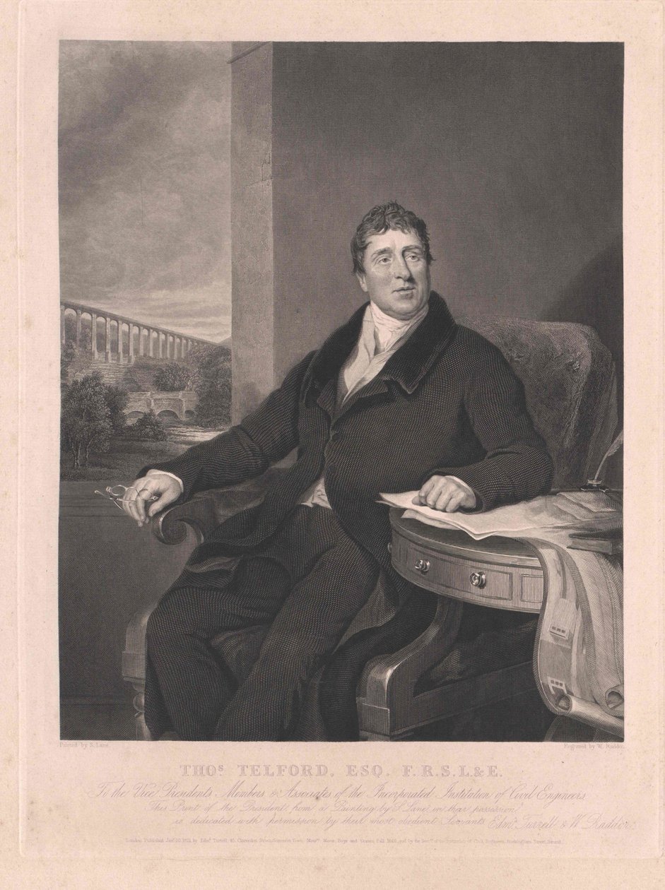 Sr. Thomas Telford de Artist Unknown