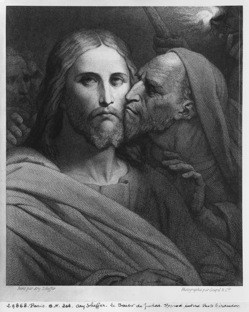 El Beso de Judas de Ary Scheffer