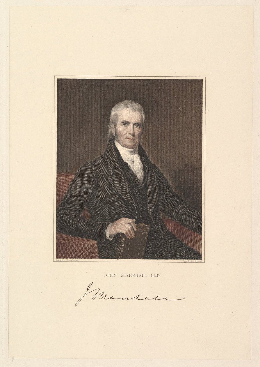 Juez principal John Marshall de Asher Brown Durand