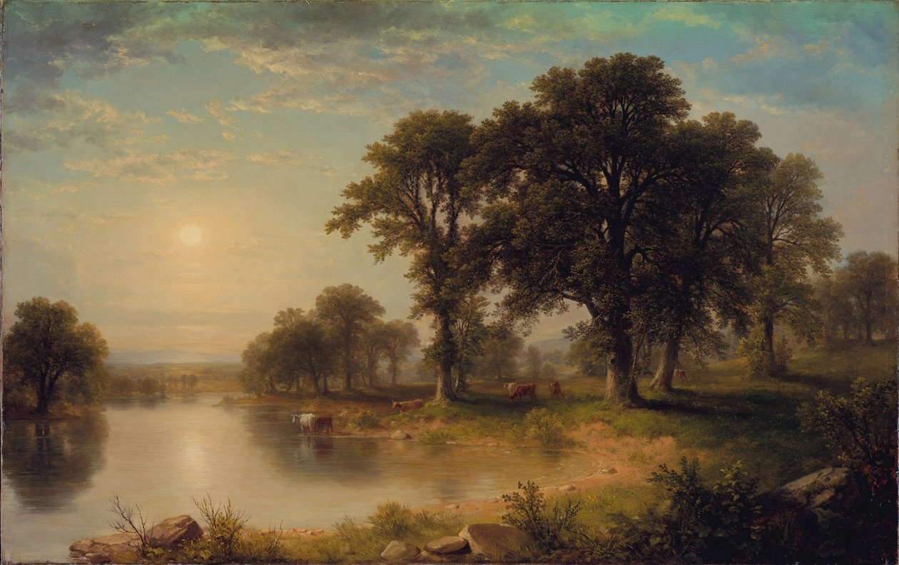 Tarde de verano, 1865 de Asher Brown Durand