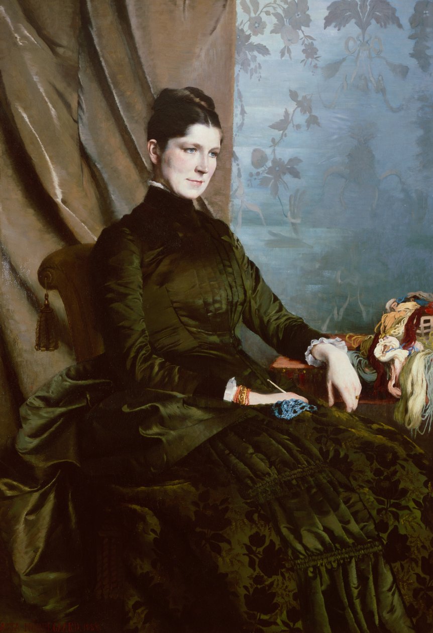 Retrato de Birgitte Egeberg de Asta Norregaard