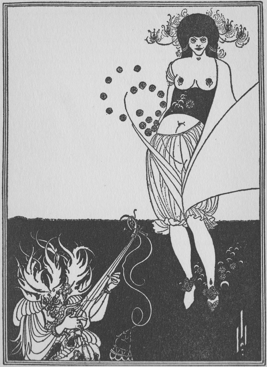 La danza del vientre, 1896 de Aubrey Beardsley