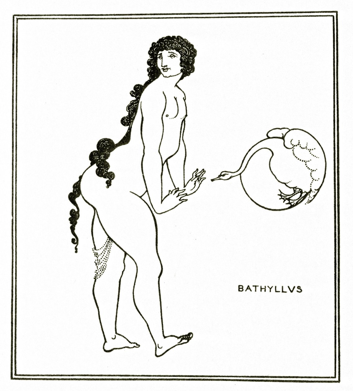 Bathyllus, c.1894 de Aubrey Beardsley