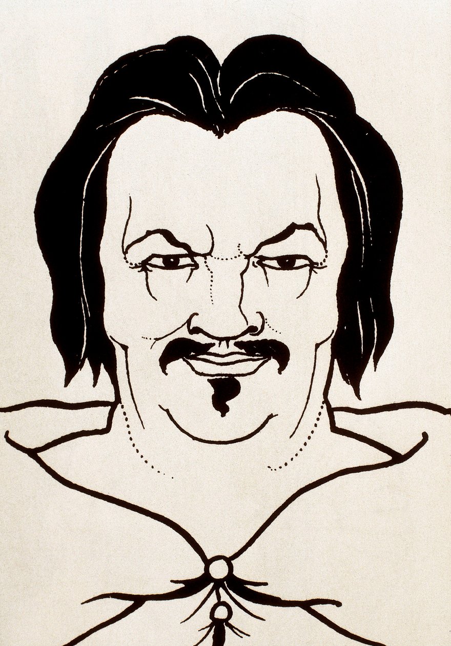 Retrato de Honore de Balzac de Aubrey Beardsley