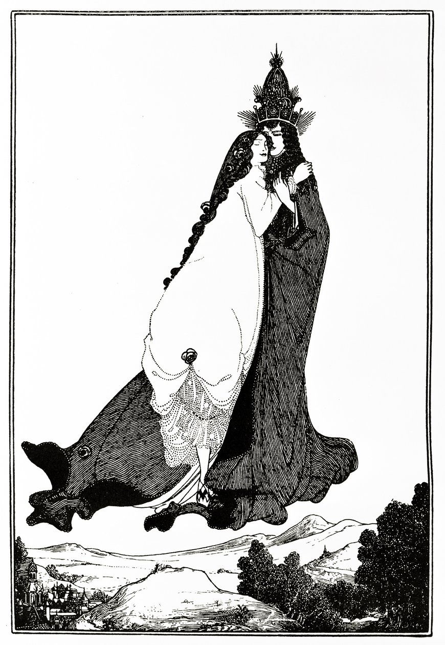 Santa Rosa de Lima, c.1894 de Aubrey Beardsley