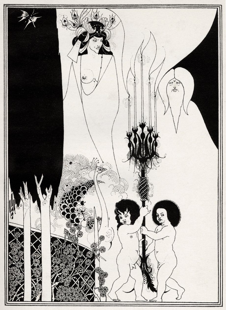 Los ojos de Herodes de Aubrey Beardsley