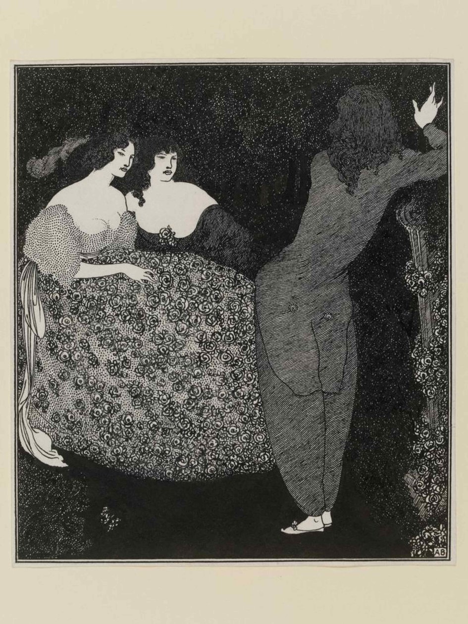 Tristán e Isolda, 1896 de Aubrey Beardsley