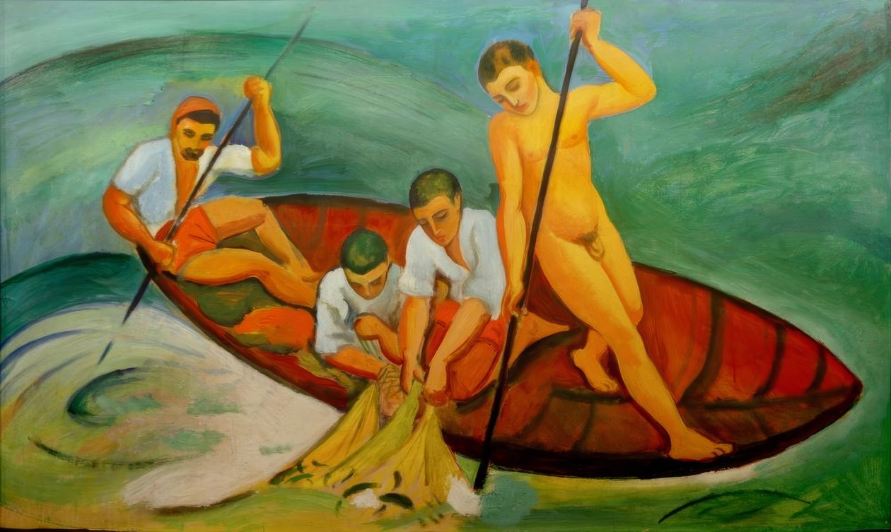 Gran pesca de August Macke