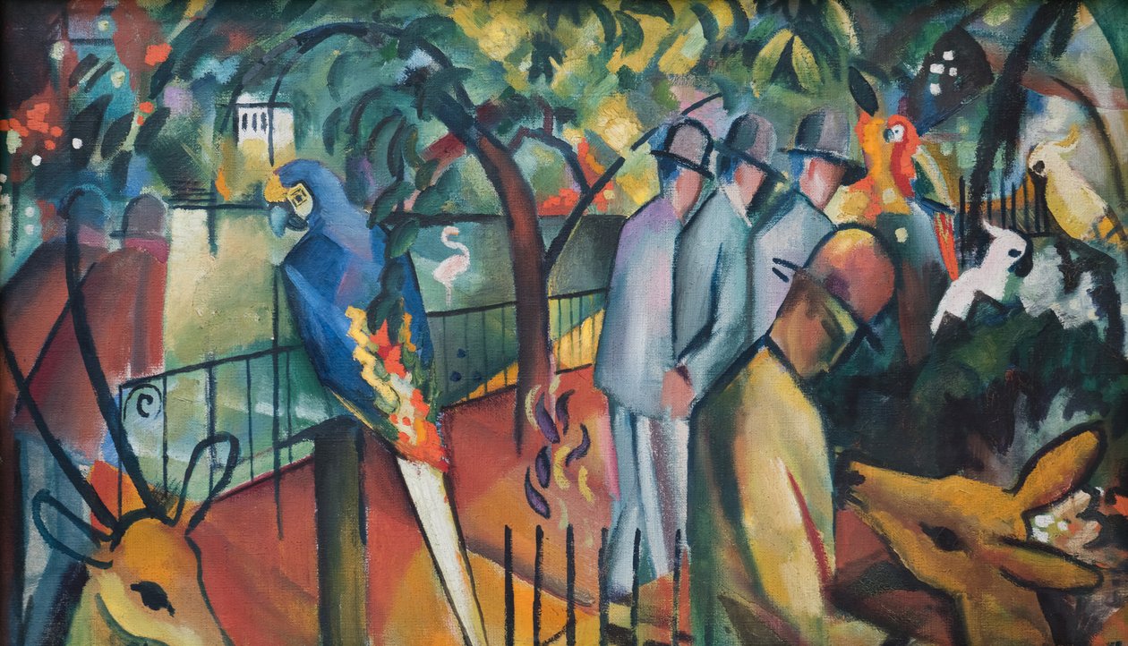 Jardín zoológico de August Macke