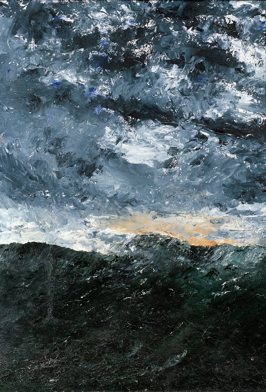Paisaje, marino - Vågen VIII (Ola VIII) de August Johan Strindberg