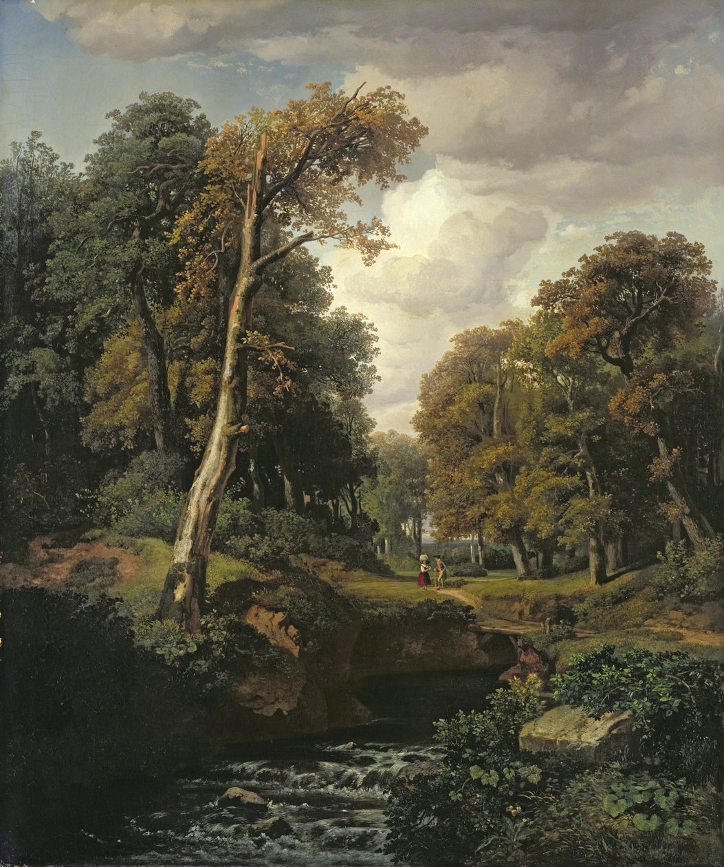 Paisaje, 1850 de August Weber