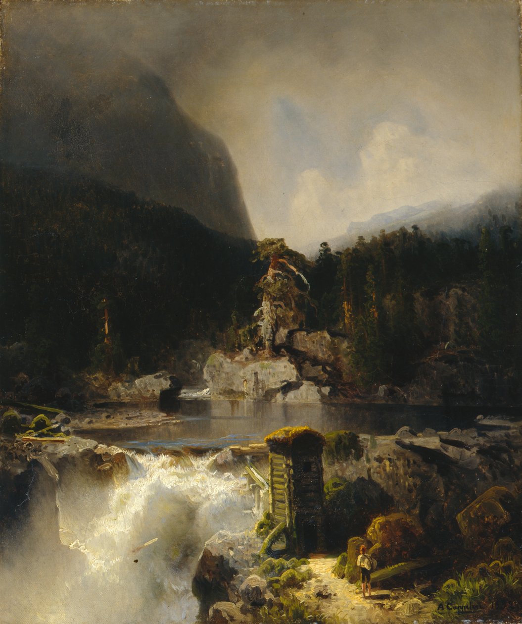 Mollefossen de August Cappelen