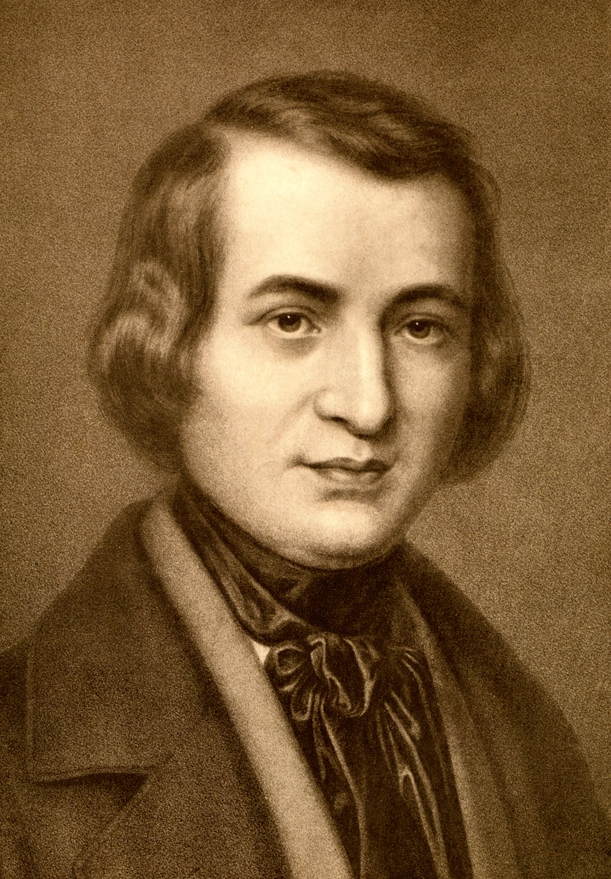 Heinrich Heine, poeta alemán de August Friedrich Pecht