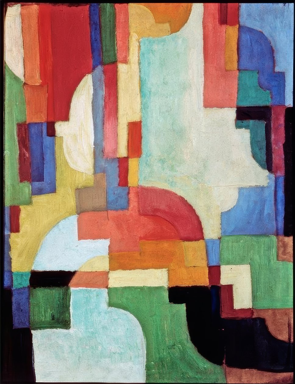 Formas coloridas I de August Macke