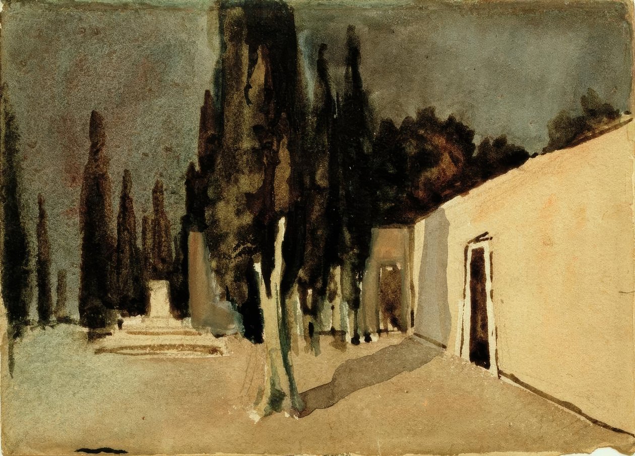 Tumba de Agamenón de August Macke