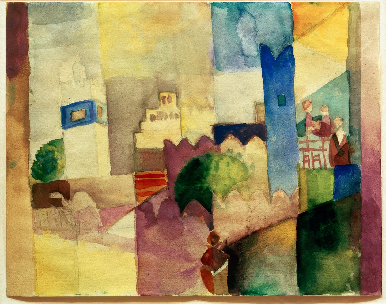 Kairuán III de August Macke