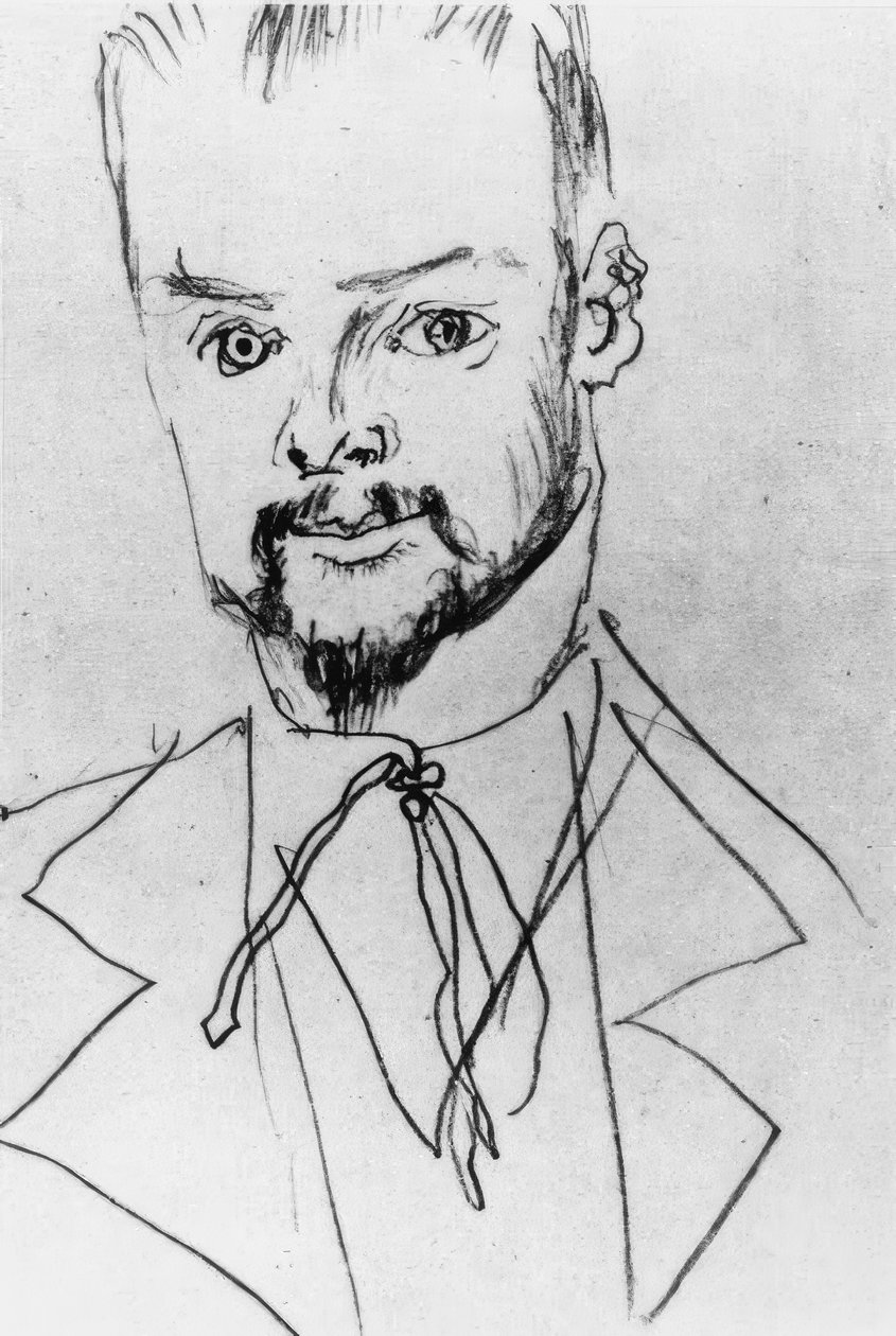Paul Klee / Dibujo de A. Macke de August Macke