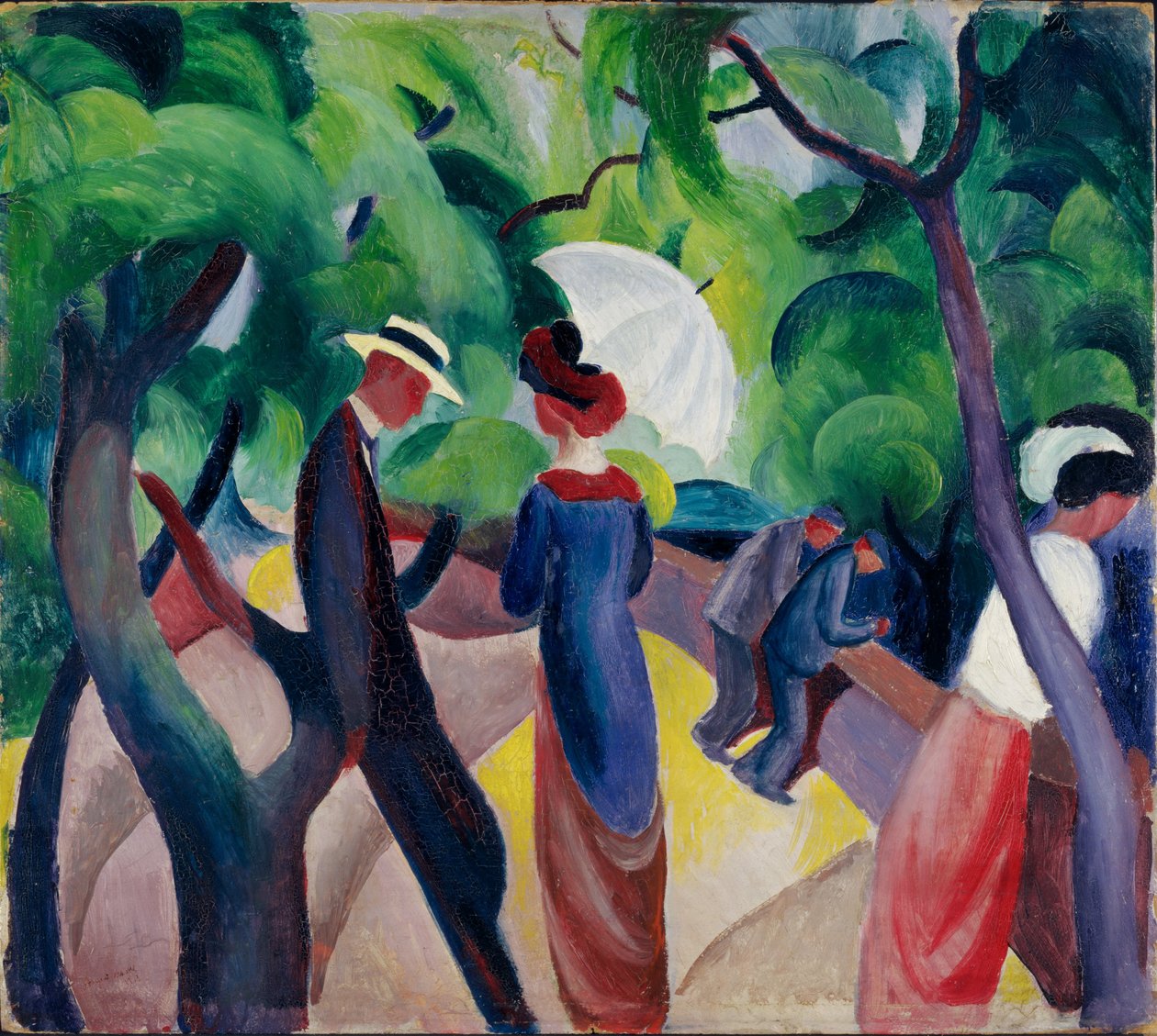 Paseo marítimo de August Macke