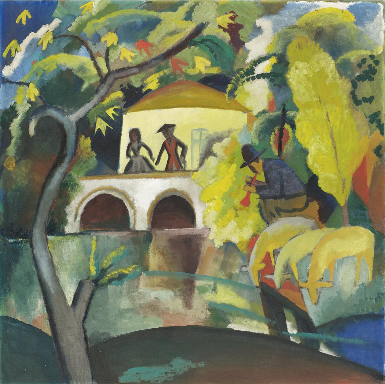 Rococó, 1912 de August Macke