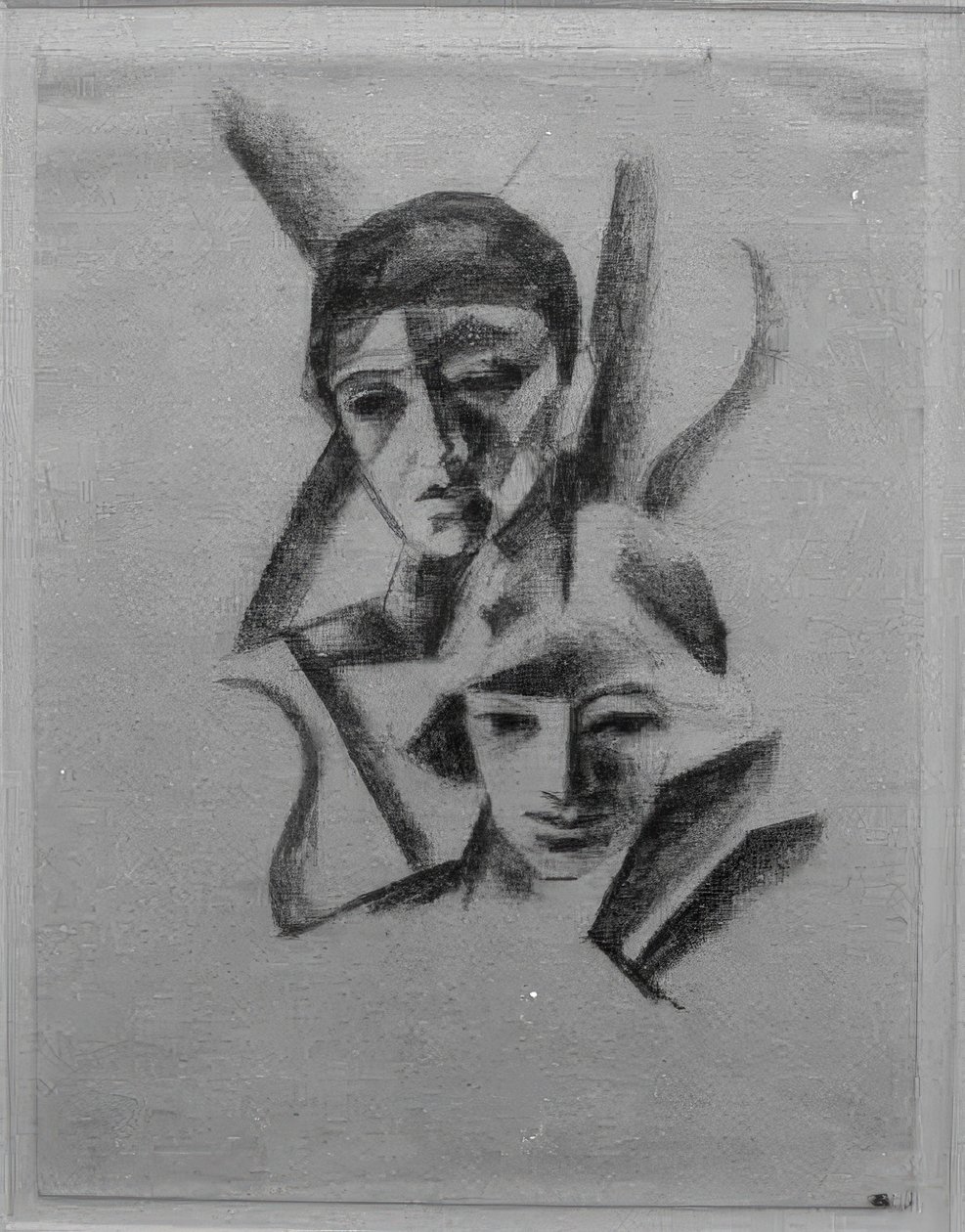 Dos cabezas de August Macke