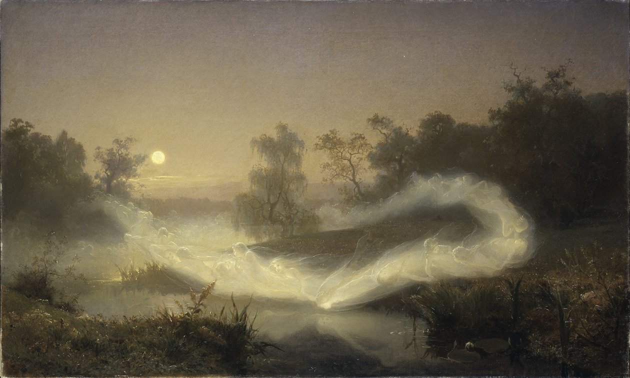 Hadas danzantes de August Malmström