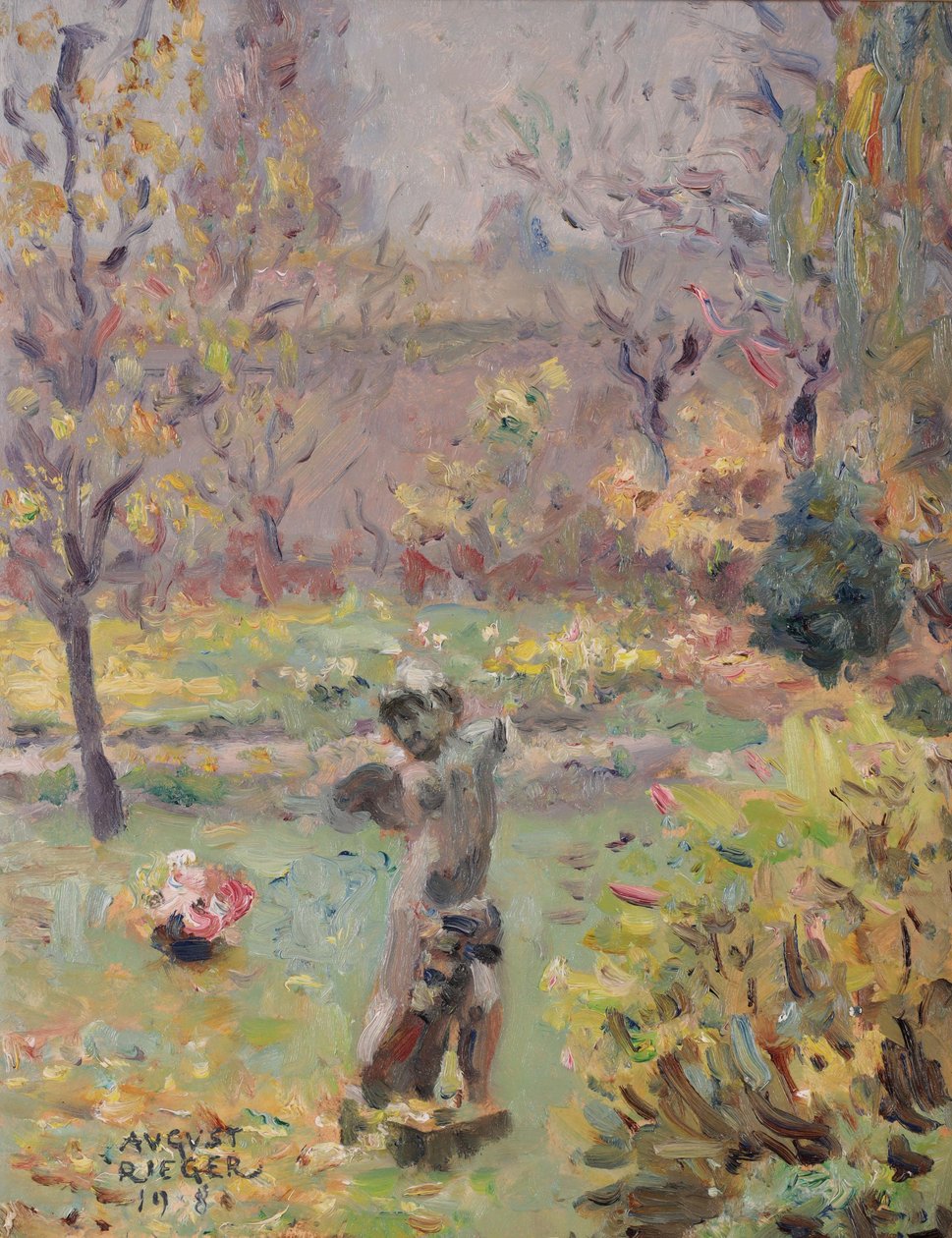 Paisaje del parque August Rieger de August Rieger